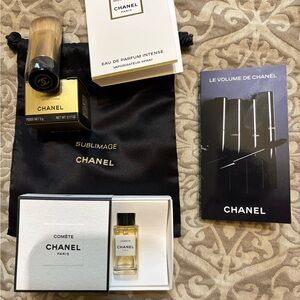 CHANEL Comète Mini Fragrance Bottle W/other mini size 💯 authentic